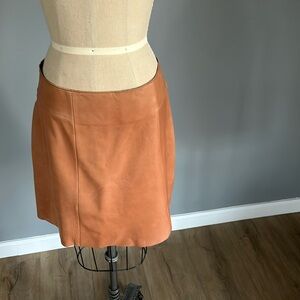 Zara Leather Tan Mini